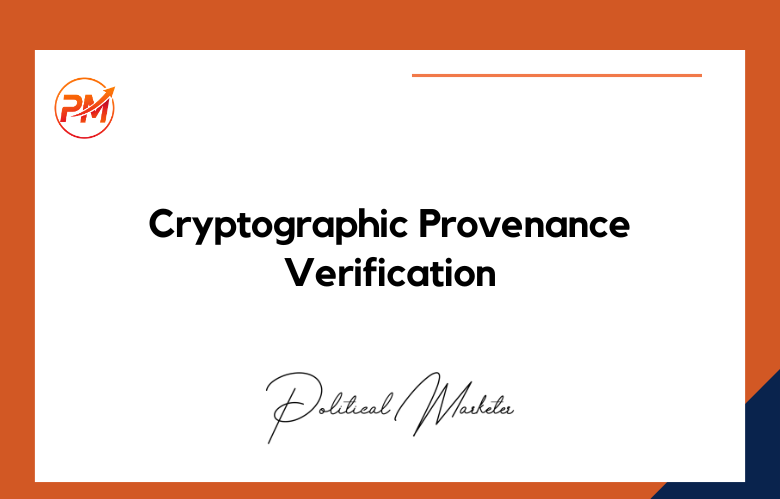 Cryptographic Provenance Verification