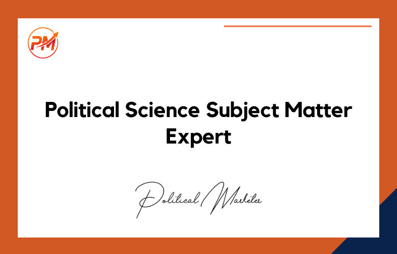 Political Science Subject Matter Expert