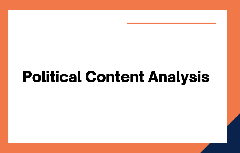 Political Content Analysis