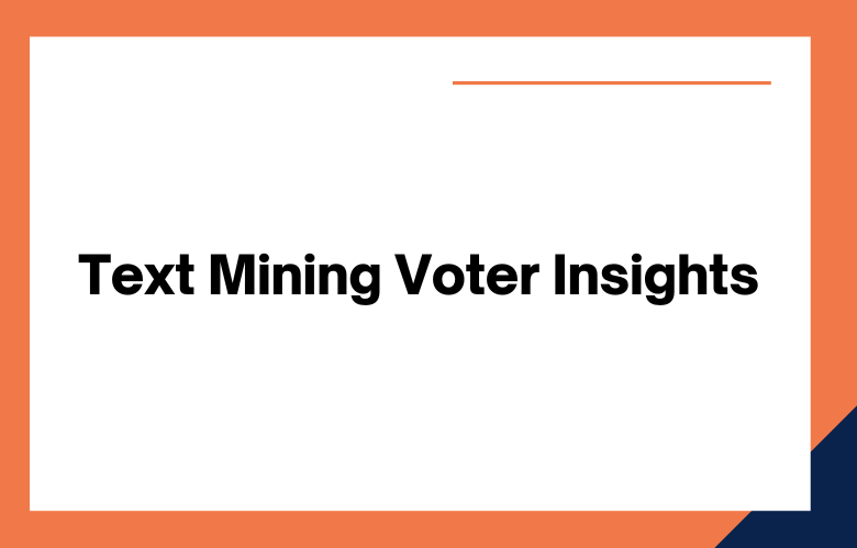 Text Mining Voter Insights