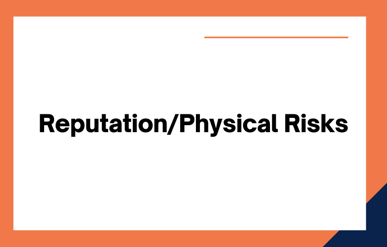 Reputation/Physical Risks