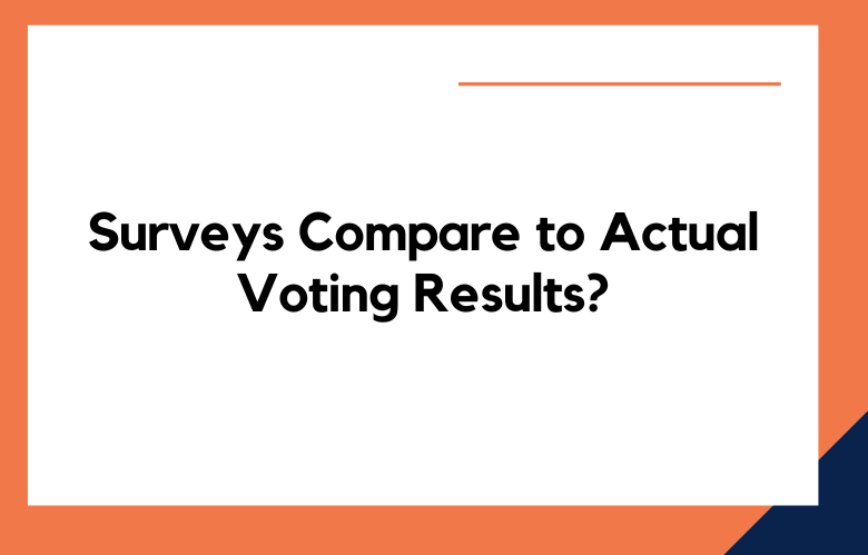 Surveys Compare to Actual Voting Results?